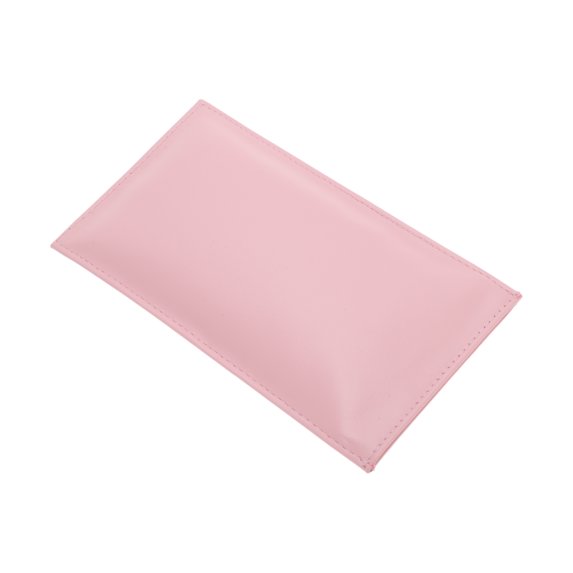 Unique Bargains Solid Eyeglasses Bag Portable Eyeglasses Storage 1 Pc Pink