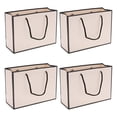 thumbnail image 1 of Unique Bargains Solid Gift Bags 4 Pcs for All Occasions Pink, 1 of 5