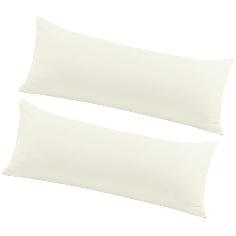 White body pillow case best sale
