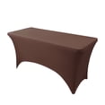 thumbnail image 1 of Unique Bargains Spandex Tablecloth 1 Pack Table Cover for 4 Foot Table Coffee 6FT, 1 of 5