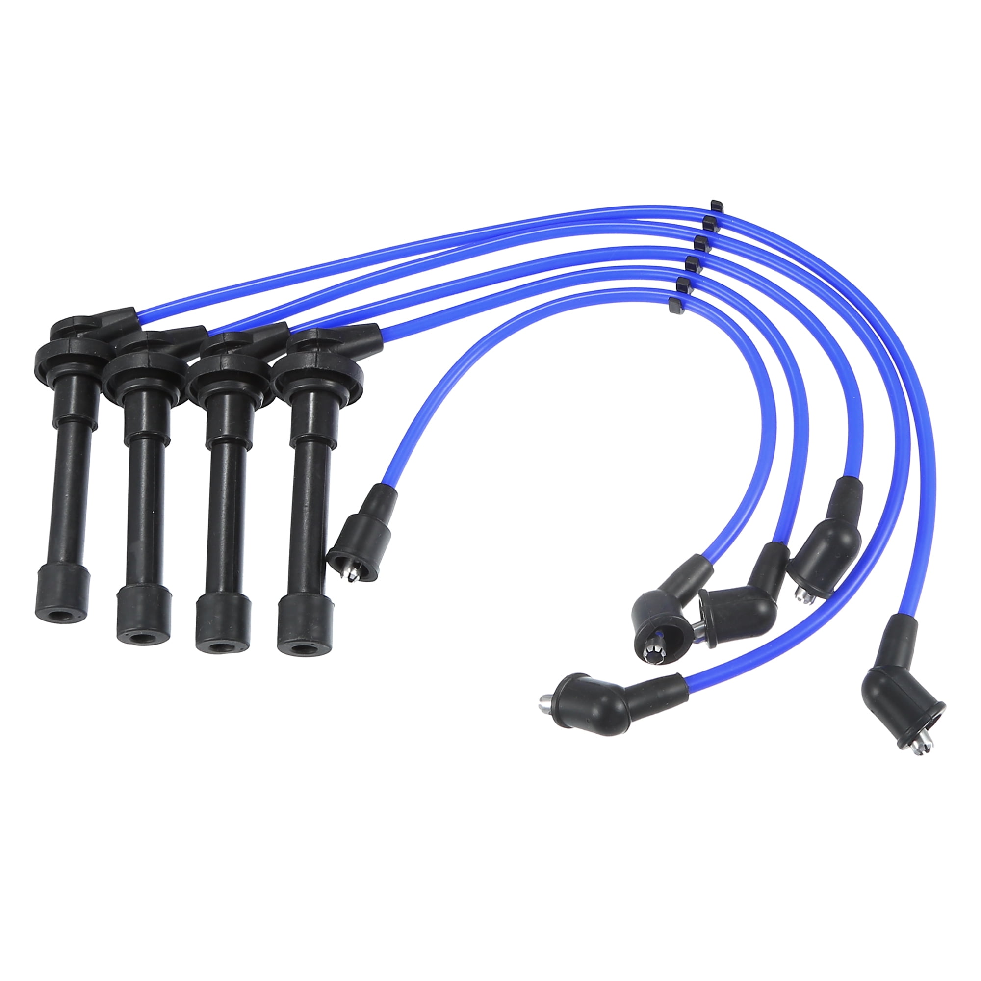 Unique Bargains Car Spark Plug Coil Wires Ignition Coil Harness Cable Fit For Ford F-150 1979-1995 - Pack Of 10