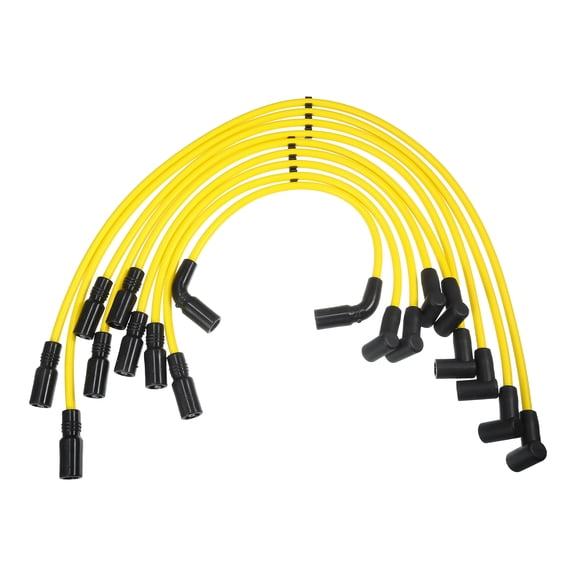 Unique Bargains Spark Plug Coil Wires Ignition Coil Cable 8mm Fit?for GMC K2500 C2500 C3500 5.7L No.88862381 - Pack of 9