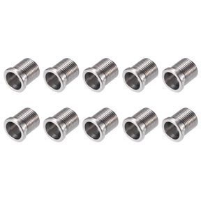 Unique Bargains Spark Plug Port Insert Tool for Ford Triton Motor 5.4L Metal Silver Tone 10 Pcs