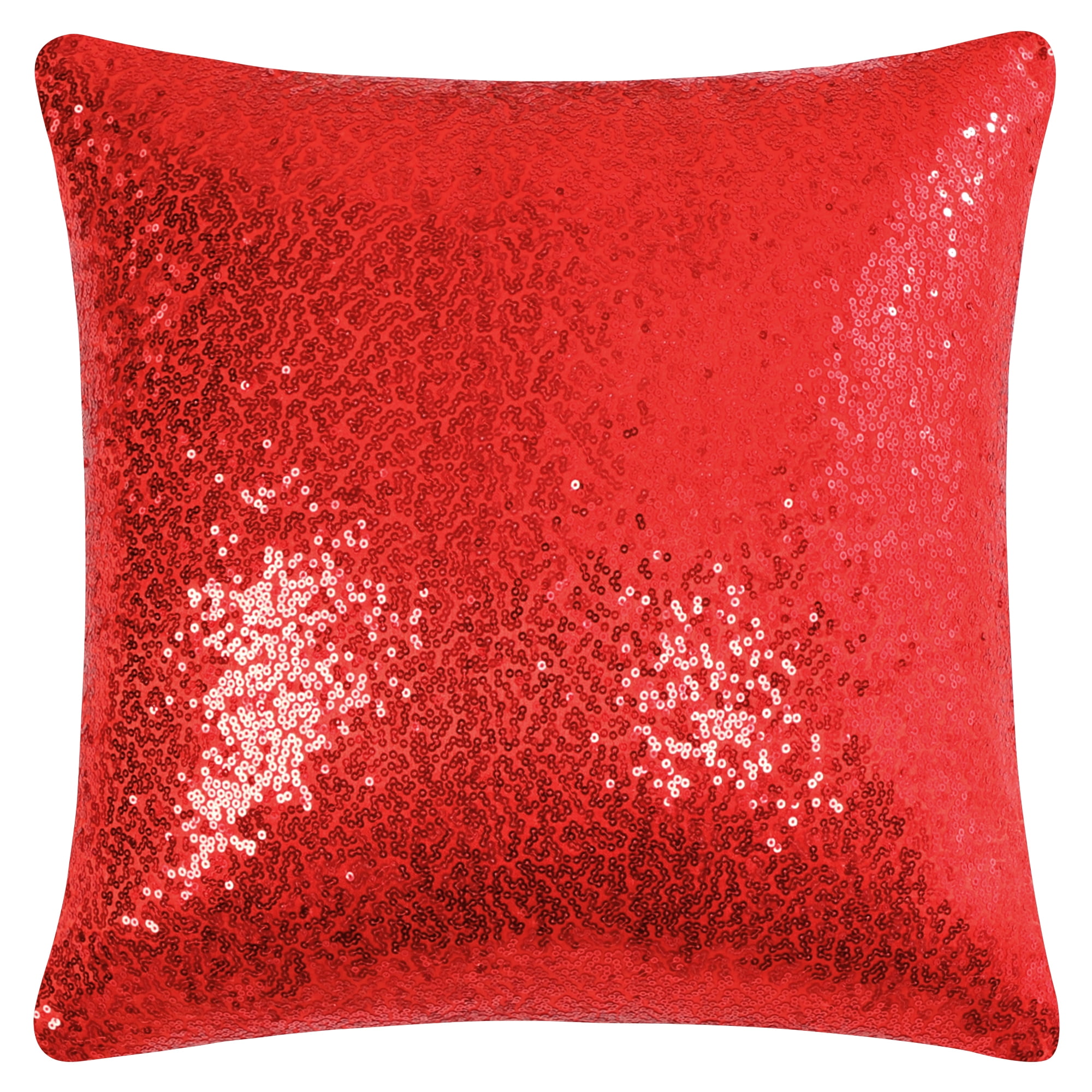 Custom Sequin Throw Pillow With Photo-comfy Satin Cushion Covers