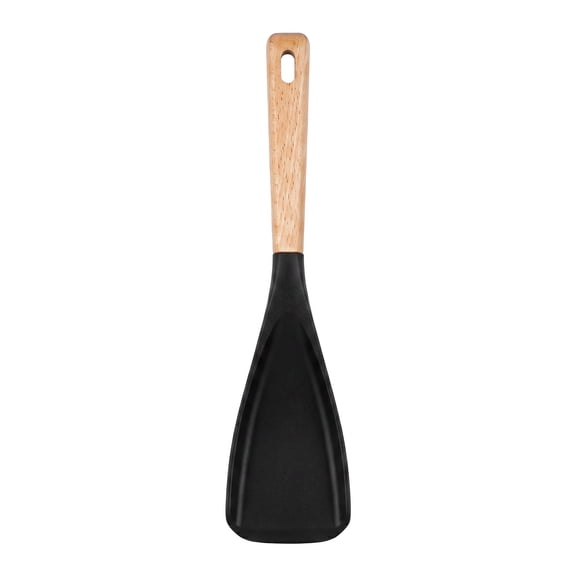 Unique Bargains Spatula Kitchen Heat-Resistant Cooking Utensil Black