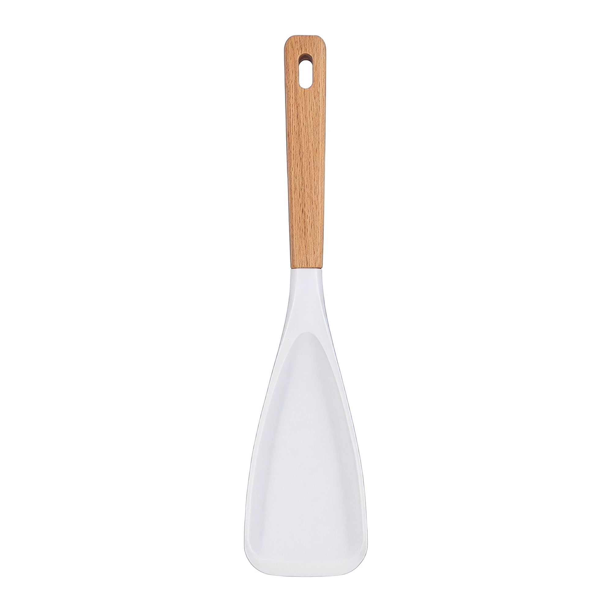 Unique Bargains Spatula Kitchen Heat-Resistant Cooking Utensil White 2Pcs