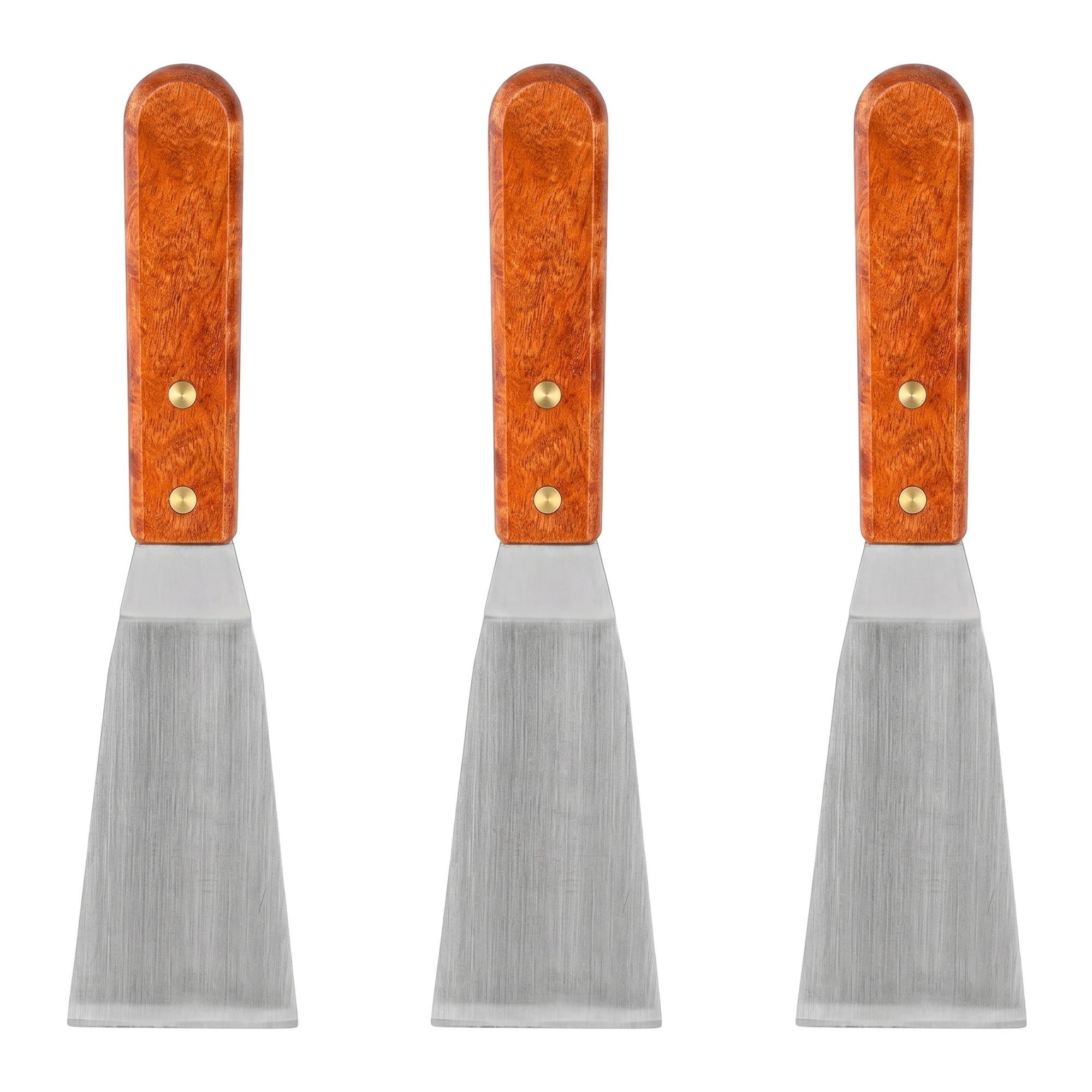 Unique Bargains Spatula Pack Dishwasher Safe Kitchen Utensils Silver-B 3Pcs