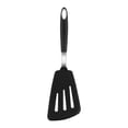 thumbnail image 1 of Unique Bargains Spatula Set with Rubber Tips for Non-Stick Cooking Black 14.8x4.1 inch, 1 of 5