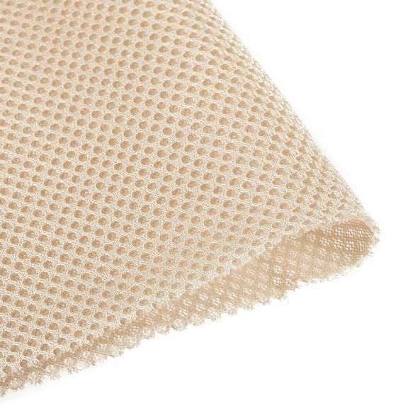 Unique Bargains Speaker Mesh Grill Stereo Box Fabric Dustproof 50cm x 160cm/ 20" x 63" Beige