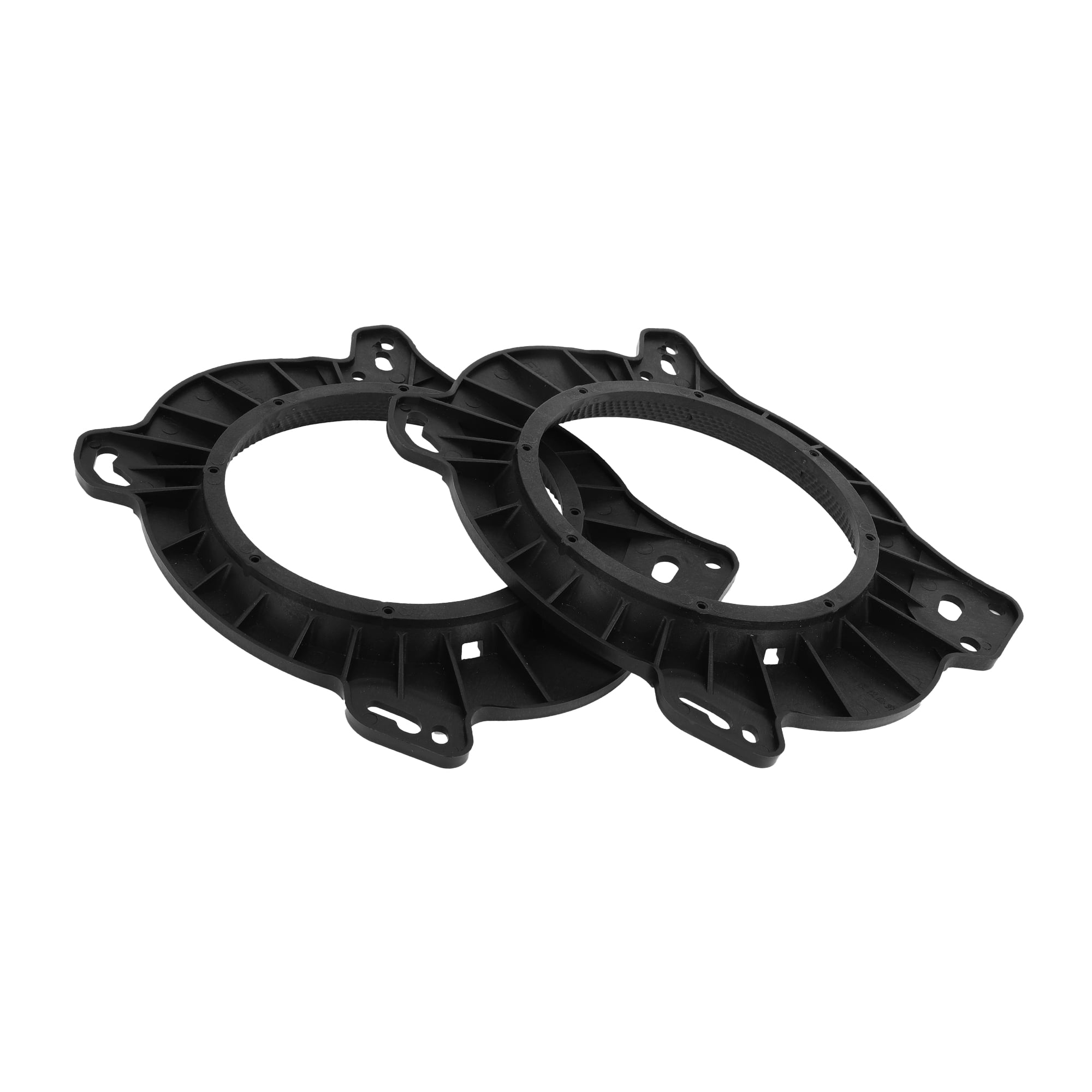 X AUTOHAUX 2 Pcs Car Tweeter Speaker Mounting Bracket Rings - Black Plastic Adapters For Toyota, Subaru, Lexus