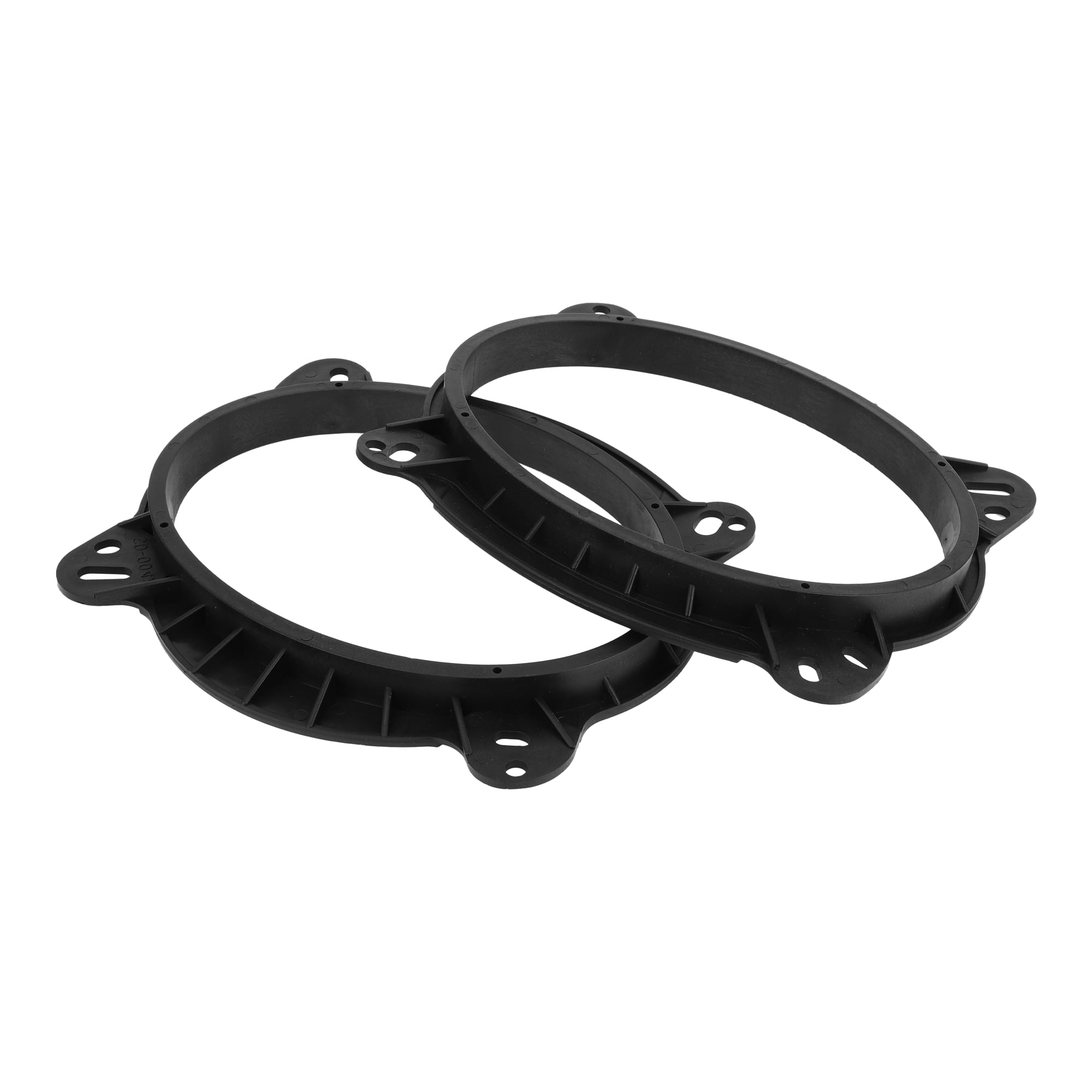 Unique Bargains Speaker Spacer Ring 6x9 Tweeter Adaptor for Toyota ABS Black
