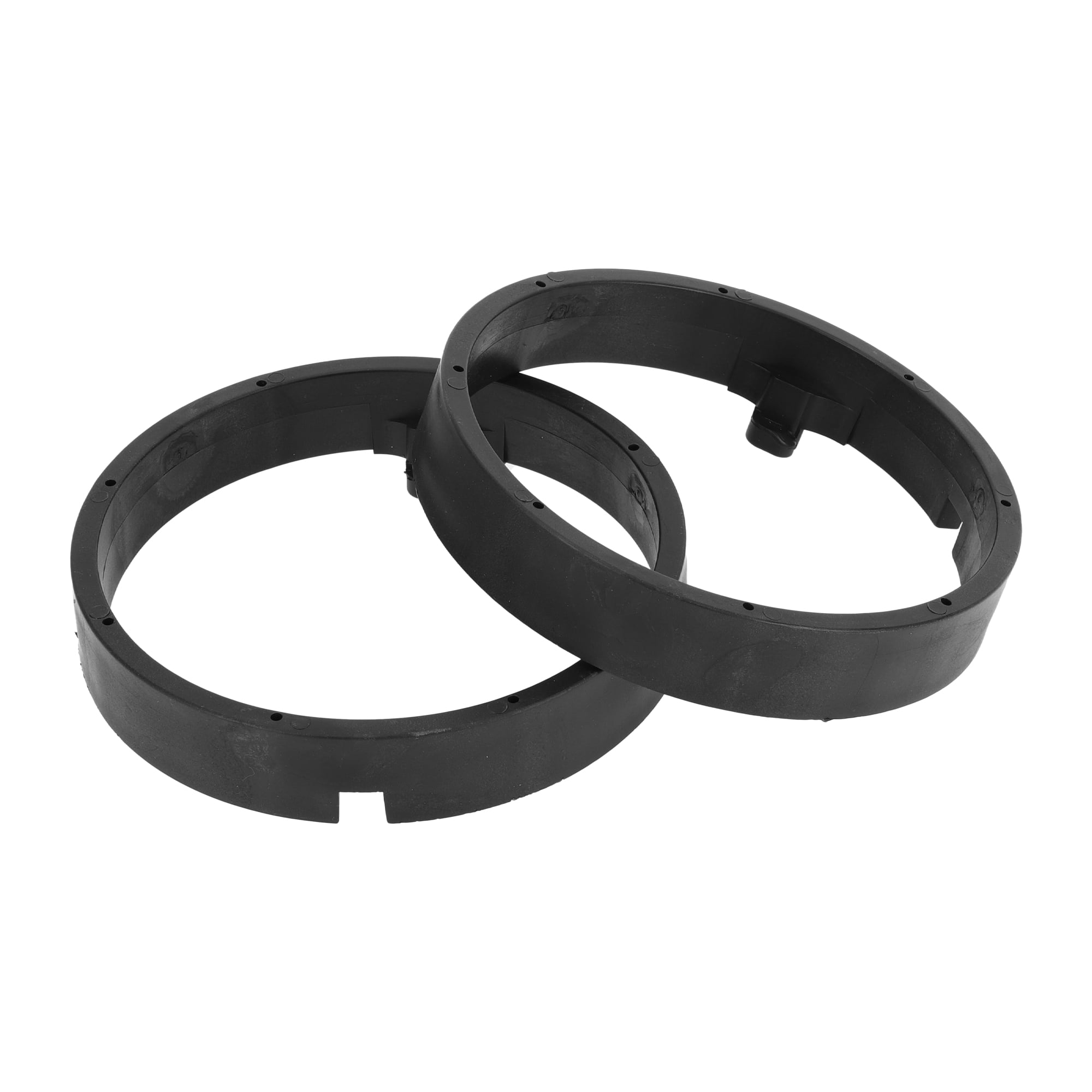 Unique Bargains Speaker Spacer Ring Adapter for Mitsubishi ABS Black Waterproof