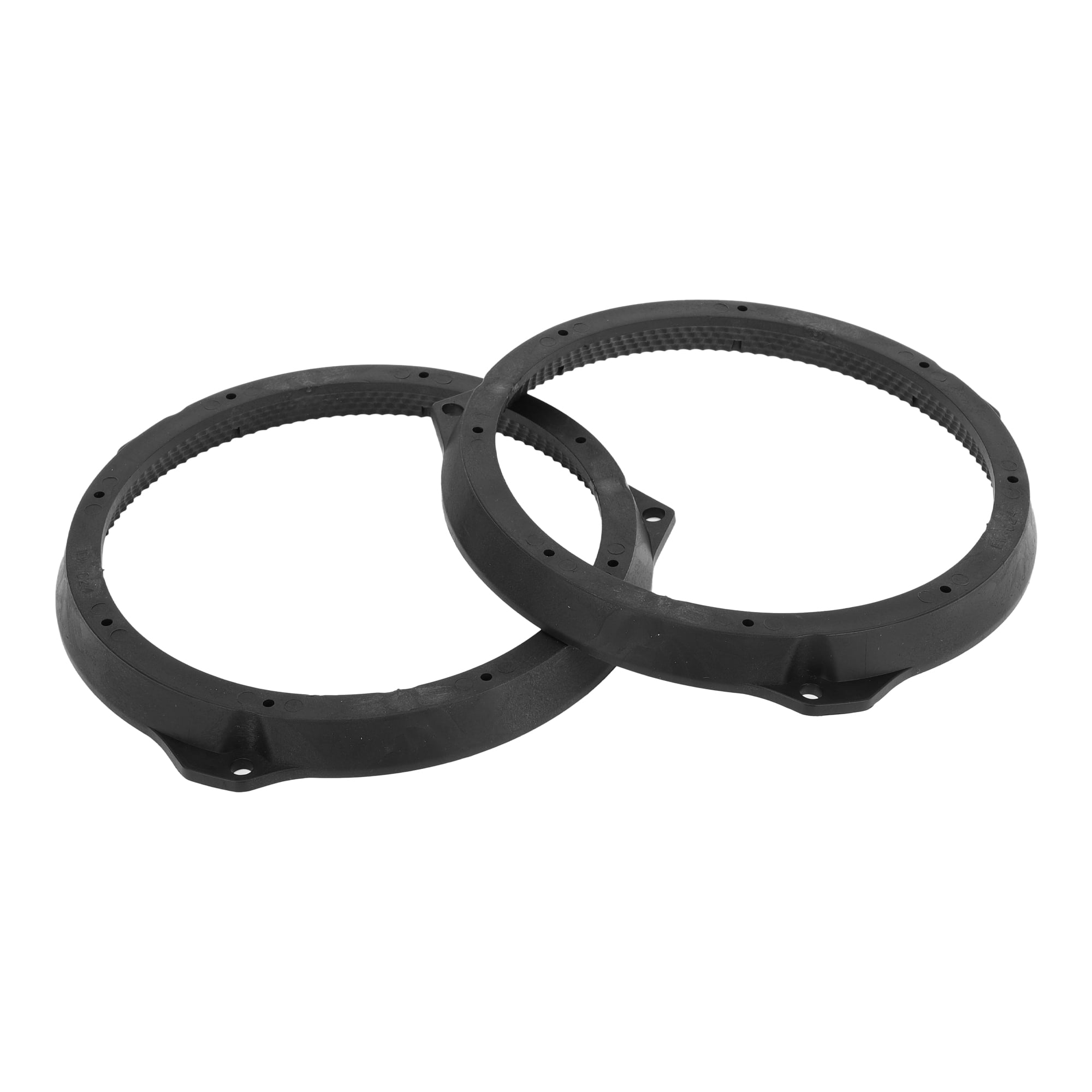 Unique Bargains Speaker Spacer Ring Tweeter Adapter for Ford ABS Black Waterproof