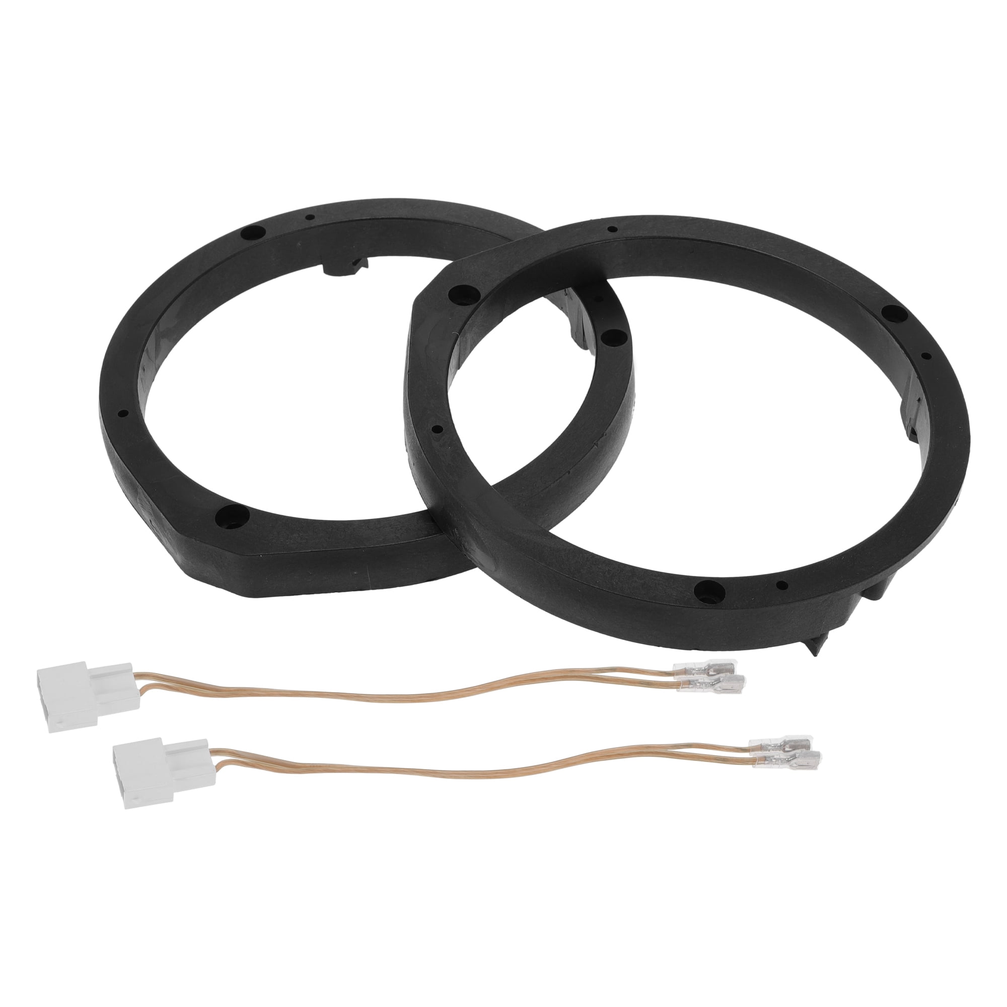 2pcs Speaker Spacer Adapter Mount 6.5 Inch Black Door Speaker Adapter Spacer Rings Replacement - View #10
