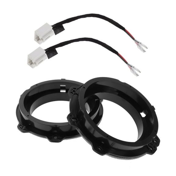 Unique Bargains Speaker Spacer Ring Tweeter Speaker Spacer Adaptor for Hyundai for 6.5" 2Set