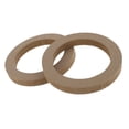thumbnail image 1 of Unique Bargains Speaker Spacer Ring Tweeter Speaker Spacer Adator Universal for 5" Wood 2 Pcs, 1 of 7