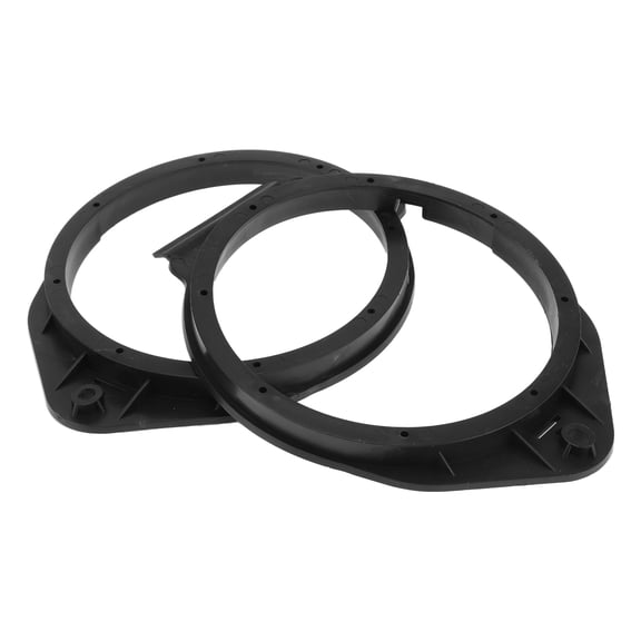 Unique Bargains Speaker Spacer Ring Tweeter Speaker Spacer Adator for Chevrolet Cruze 2009-2015 Waterproof Black for 6.5" ABS 2 Pcs