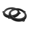thumbnail image 1 of Unique Bargains Speaker Spacer Ring Tweeter Speaker Spacer Adator for Kia Soul 2018-2021 Waterproof Black for 6.5" ABS 2 Pcs, 1 of 7