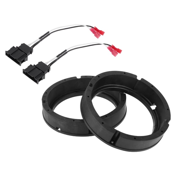 Unique Bargains Speaker Spacer Ring Tweeter Speaker Spacer Adator for Seat Arosa for 6.5" 2 Set