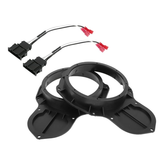 Unique Bargains Speaker Spacer Ring Tweeter Speaker Spacer Adator for VOLKSWAGEN for 6.5" 2 Set