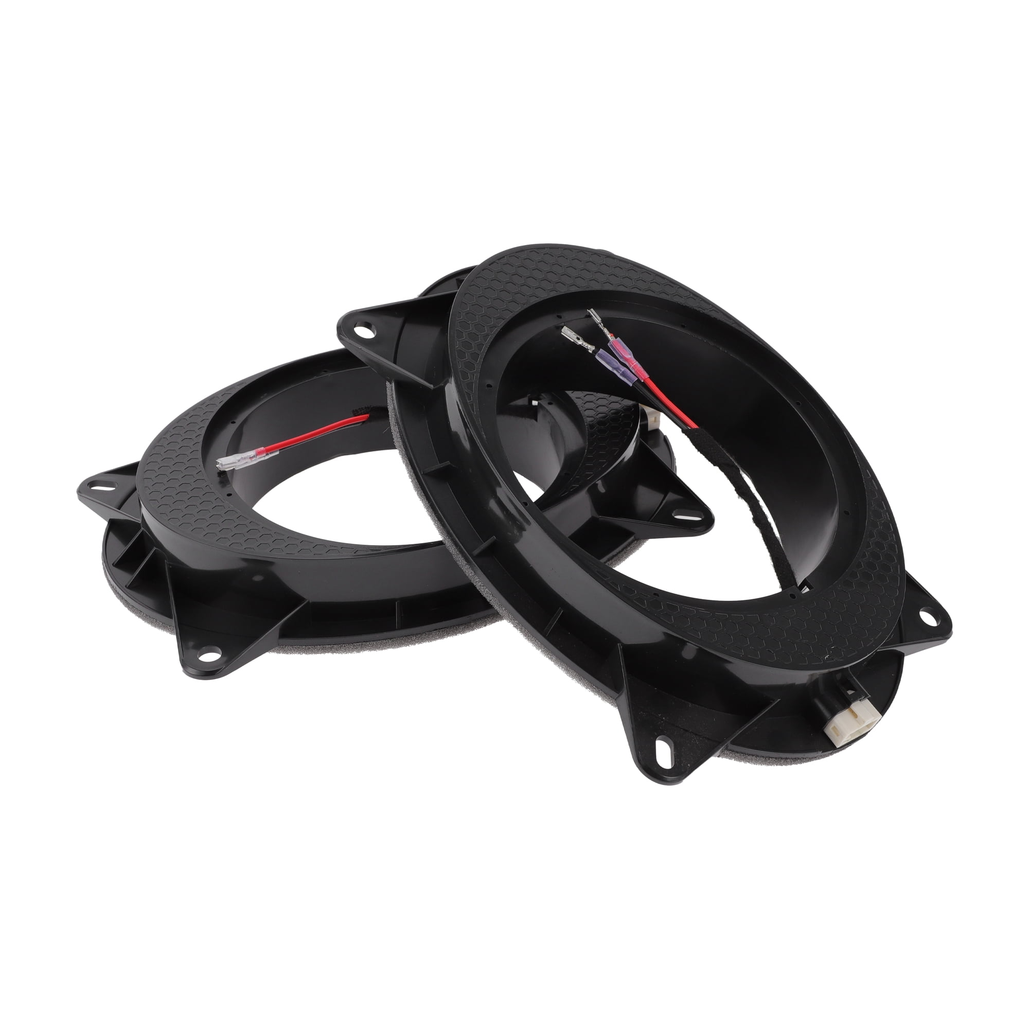 Unique Bargains Speaker Spacer Ring for Toyota Subwoofer Mounting Spacer ABS 2 Set