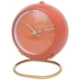 thumbnail image 1 of Unique Bargains Spherical Mechanical Alarm Clock Orange 4.1"L x 2.5"W x 3.5"H, 1 of 5