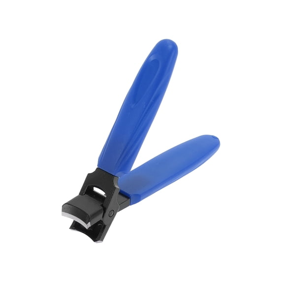 Unique Bargains Splash-proof Nail Clipper for Women and Men Blue