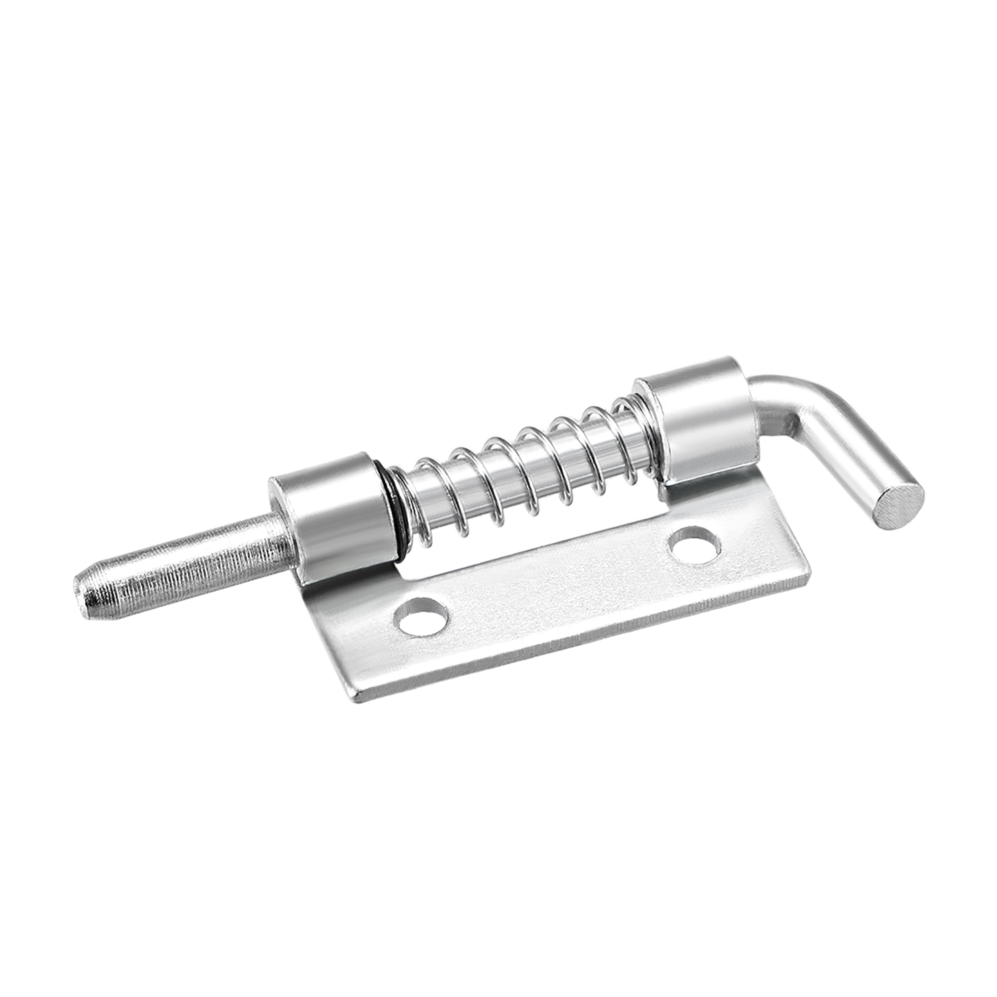 Unique Bargains Spring Latch, 2.2 inch Left-handed Zinc Plated Barrel ...