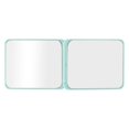 thumbnail image 1 of Unique Bargains Square Compact Mirror Cosmetic Mirror 1 Pc Green, 1 of 4