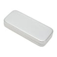 thumbnail image 1 of Unique Bargains Square Eyeglasses Case Portable Eyeglasses Storage 6.5"x2.76"x1.18" Silver Tone, 1 of 5