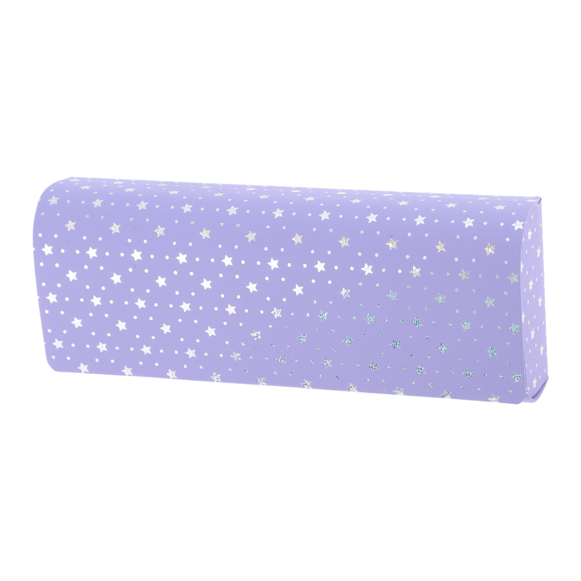 Unique Bargains Square Eyeglasses Case Storage 6.38"x2.44"x1.46" Purple