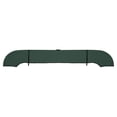 thumbnail image 1 of Unique Bargains Square Frame Bimini Top Storage Boot Cover with Stern Light Hole Boat Bimini Storage Bag with 2 Fixed Straps for 3 Bow 4 Bow 1 Set Hunter Green 85 in, 1 of 7