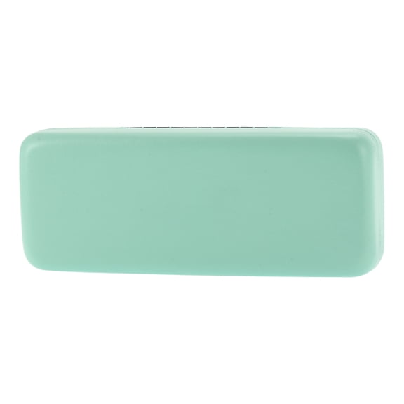Unique Bargains Square Hinge Eyeglasses Case Storage 6.5"x2.56"x1.46" Green