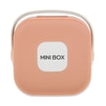 thumbnail image 1 of Unique Bargains Square Multi-Function with Mirror Jewelry Box Organizer Coral Pink, 1 of 5