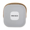 thumbnail image 1 of Unique Bargains Square Multi-Function with Mirror Jewelry Box Organizer Space Gray, 1 of 5
