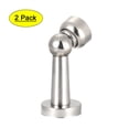 thumbnail image 1 of Unique Bargains Stainless Steel Door Magnetic Catch Holder Stopper Polished Silver Tone 2pcs, 1 of 4