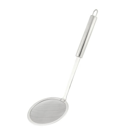 Unique Bargains Stainless Steel Fine Wire Mesh Strainer Cooking Skimmers 10cm Dia