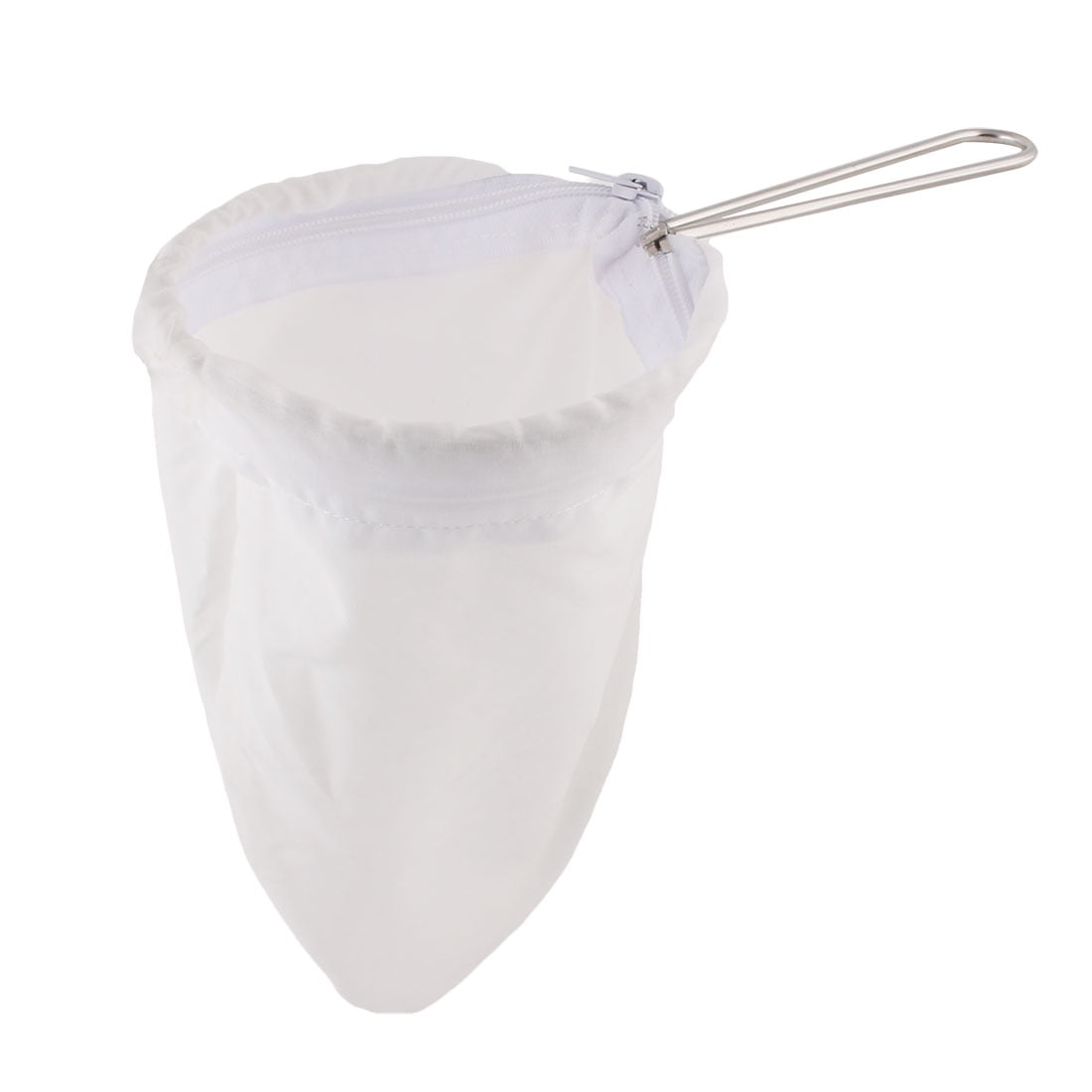 Unique Bargains Stainless Steel Handle Cloth Sock Coffee Tea Strainer Filter 5 Inch