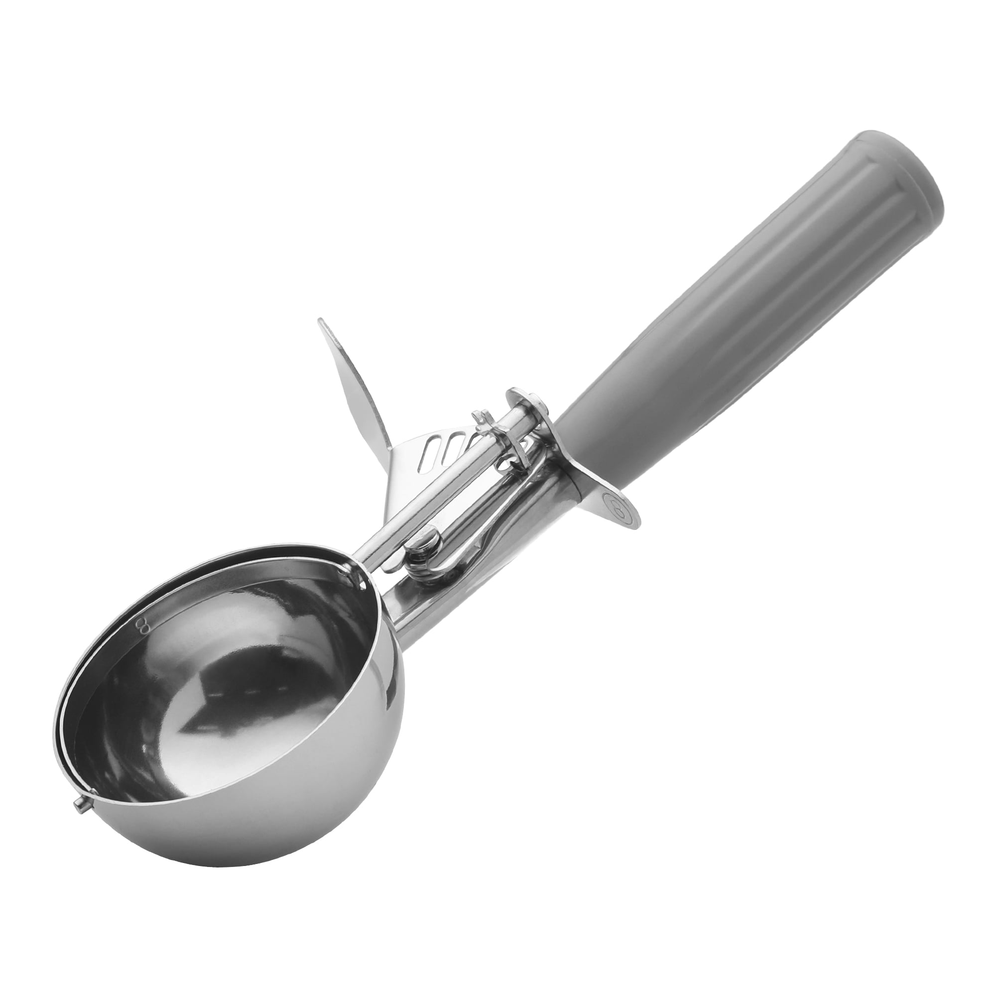 Unique Bargains Stainless Steel Ice Cream Scoop Grey 9in