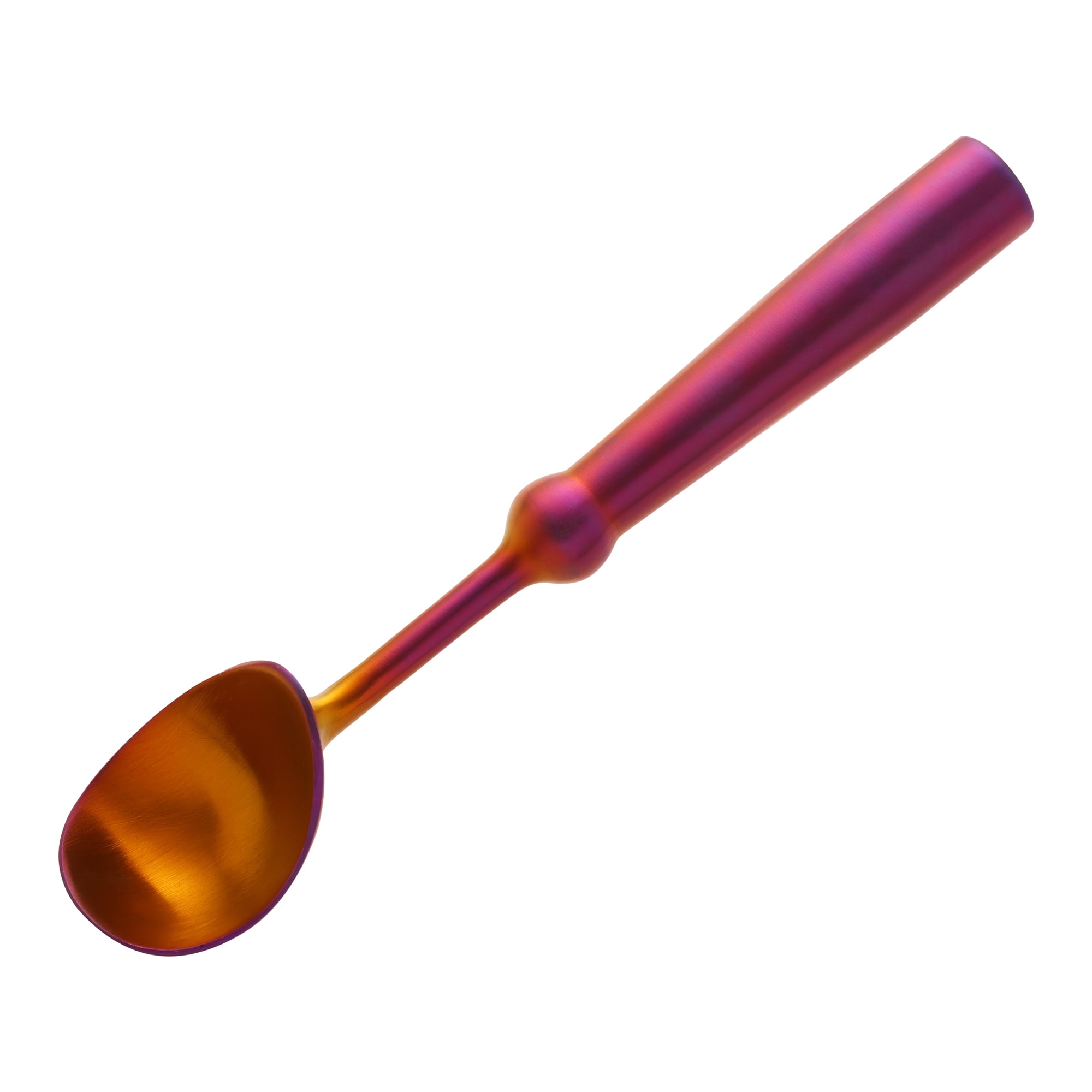 Unique Bargains Stainless Steel Ice Cream Scoop for Easy Release Red