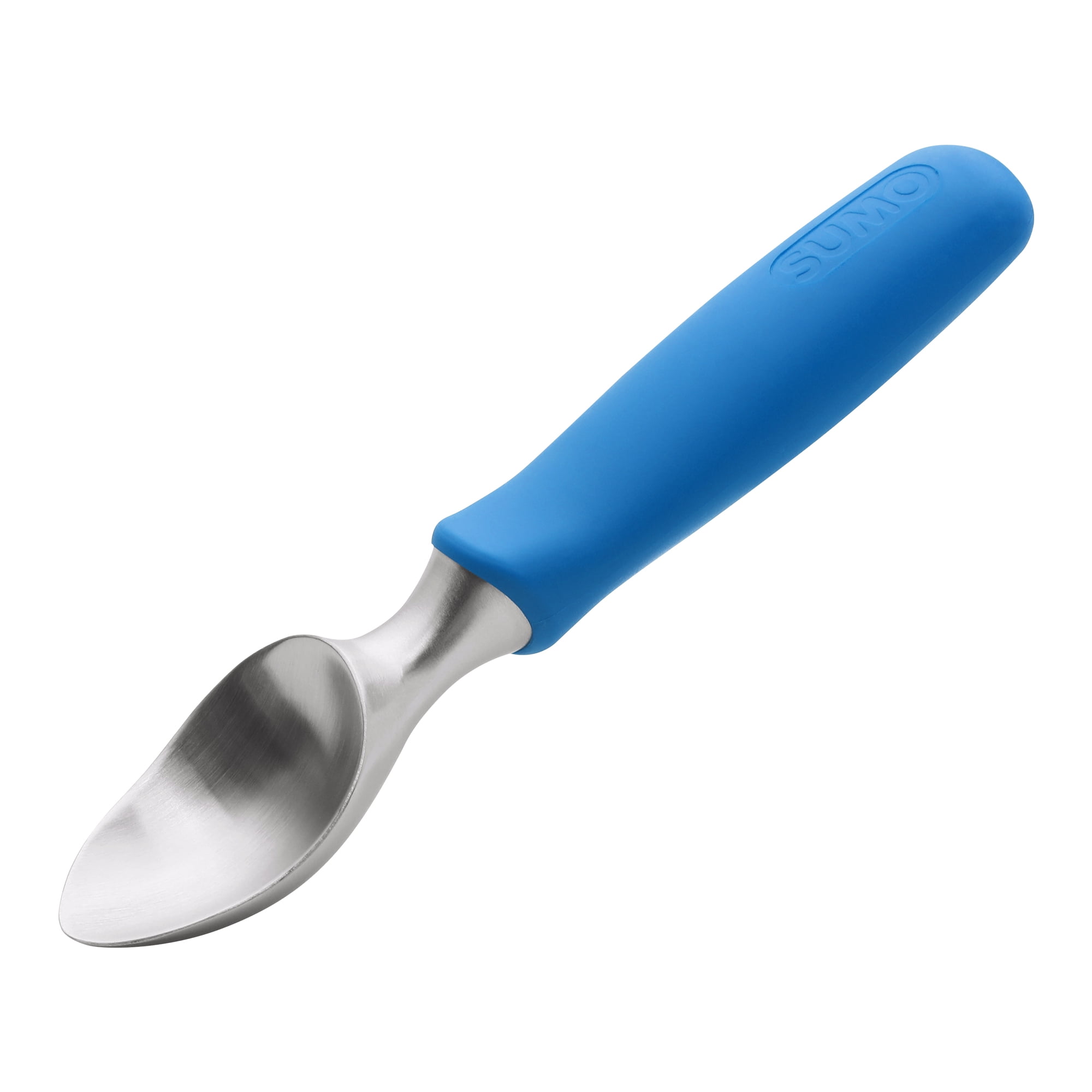 Unique Bargains Stainless Steel Ice Cream Scoop for Easy Use and Clean Blue 8.9in