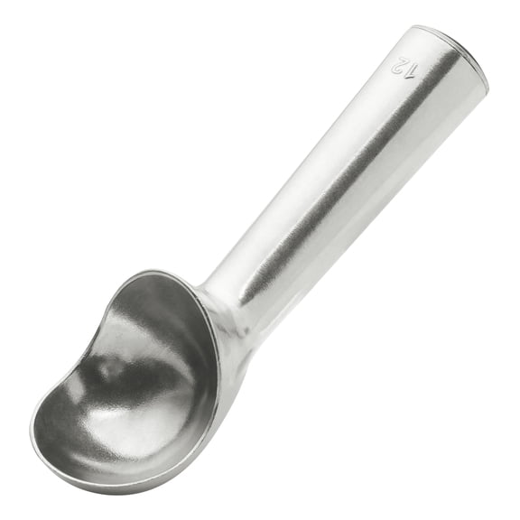 Unique Bargains Stainless Steel Ice Cream Scoop with Easy Release Silver 2.1in