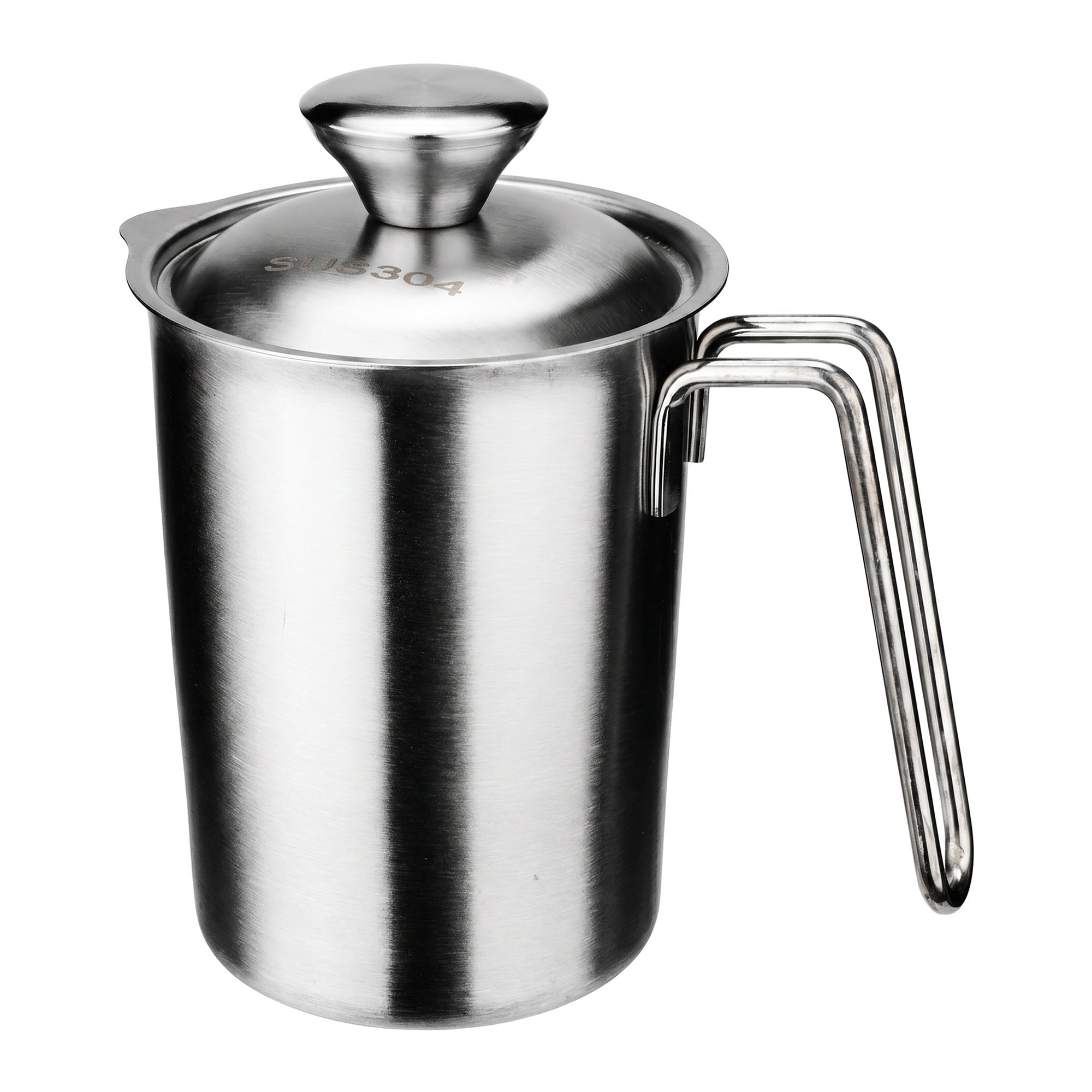 Unique Bargains Stainless Steel Measuring Cup for Kitchen Use Silver with Cover 500ml