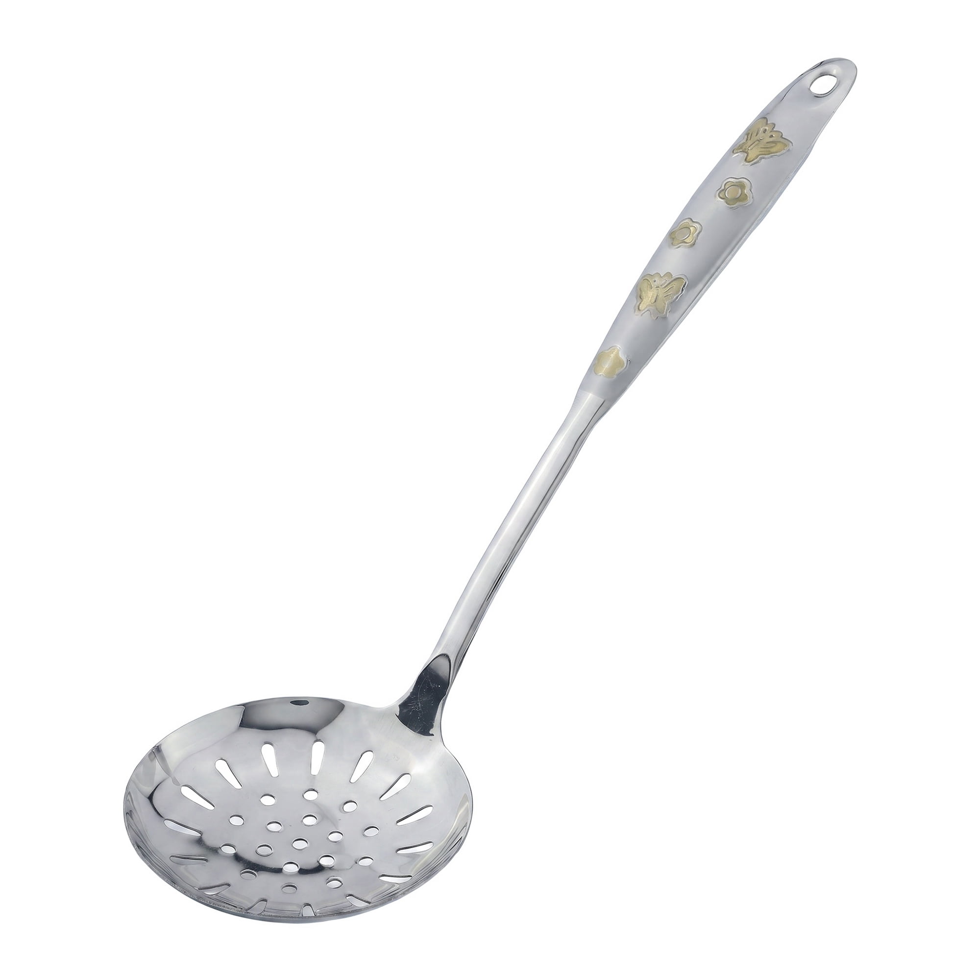 Unique Bargains Stainless Steel Non Stick Heat Resistant Spoon Slotted A 14.5" x 4.6"
