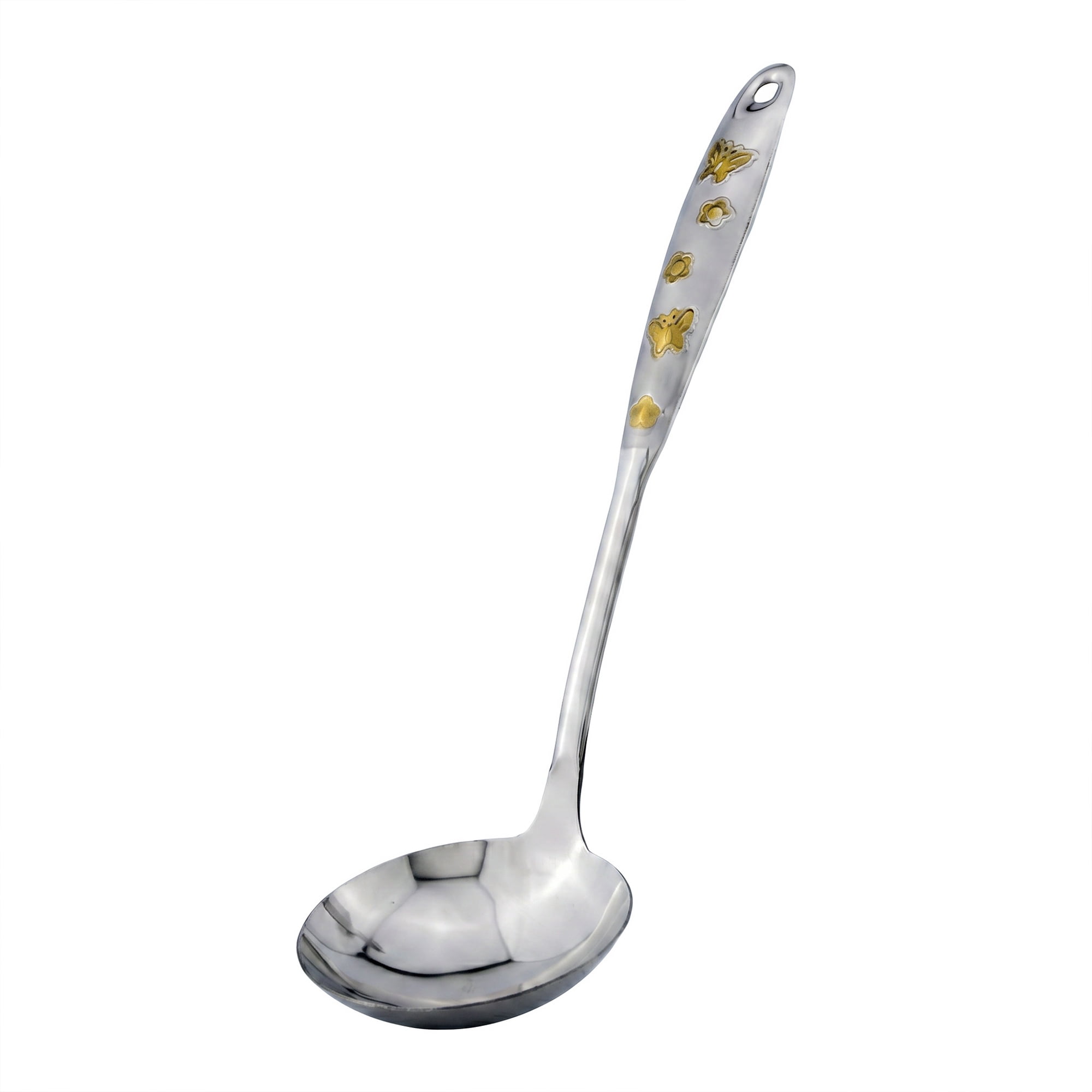 Unique Bargains Stainless Steel Non Stick Heat Resistant Spoon Soup A 13.7" x 3.7"