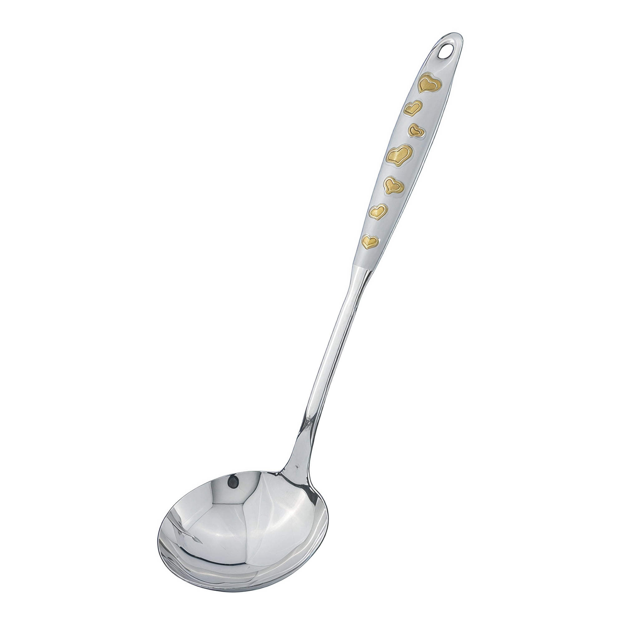 Unique Bargains Stainless Steel Non Stick Heat Resistant Spoon Soup B 13.7" x 3.7"