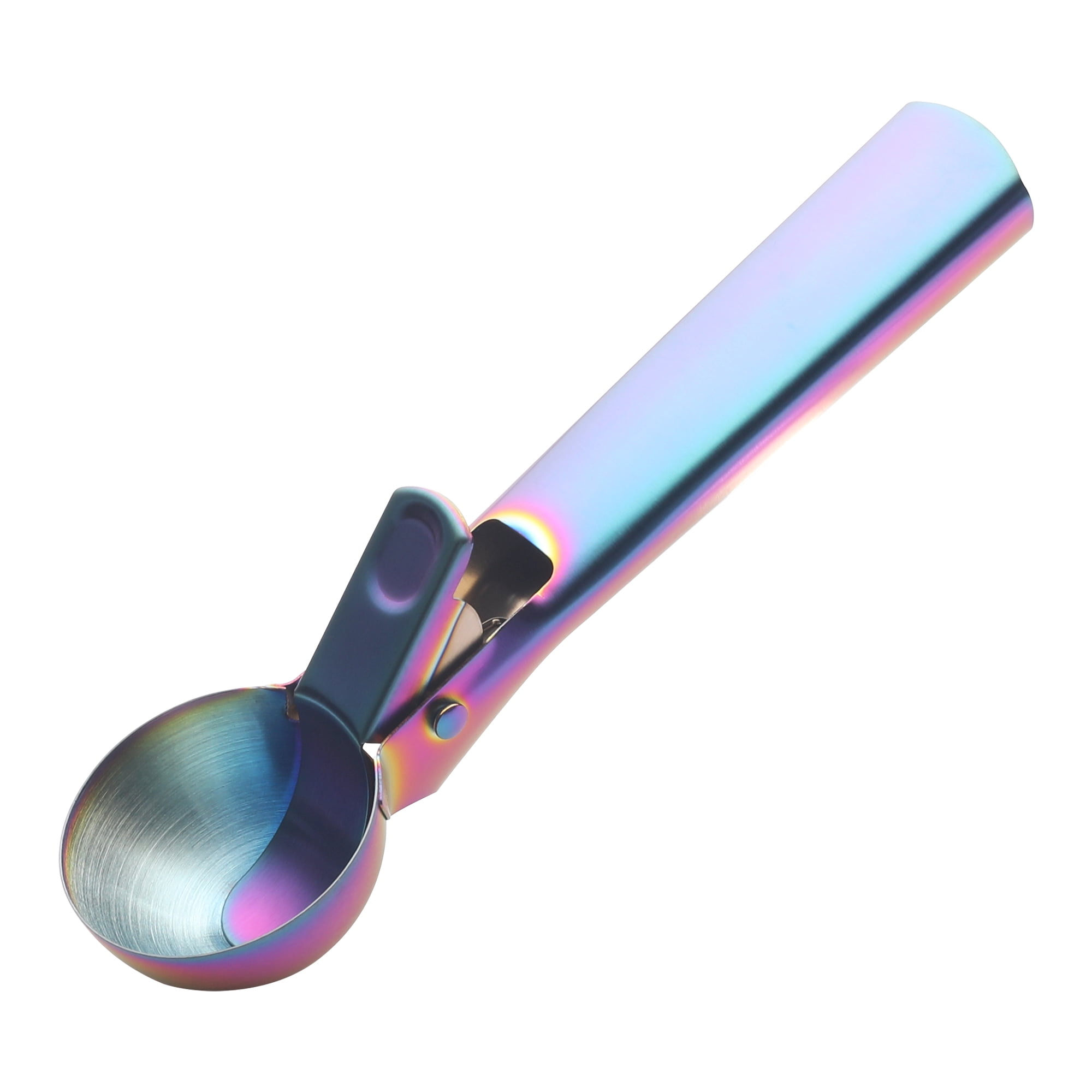 Unique Bargains Stainless Steel Pop-out Scooper with Handle Colorful