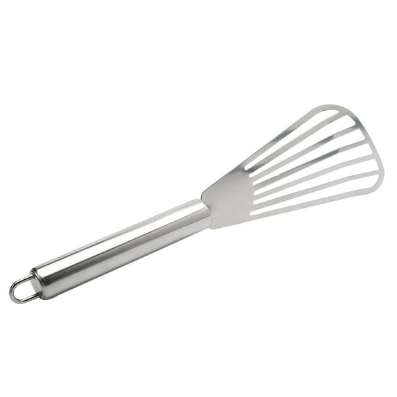Unique Bargains Stainless Steel Slotted Spatula Pancake Turner 10" Length