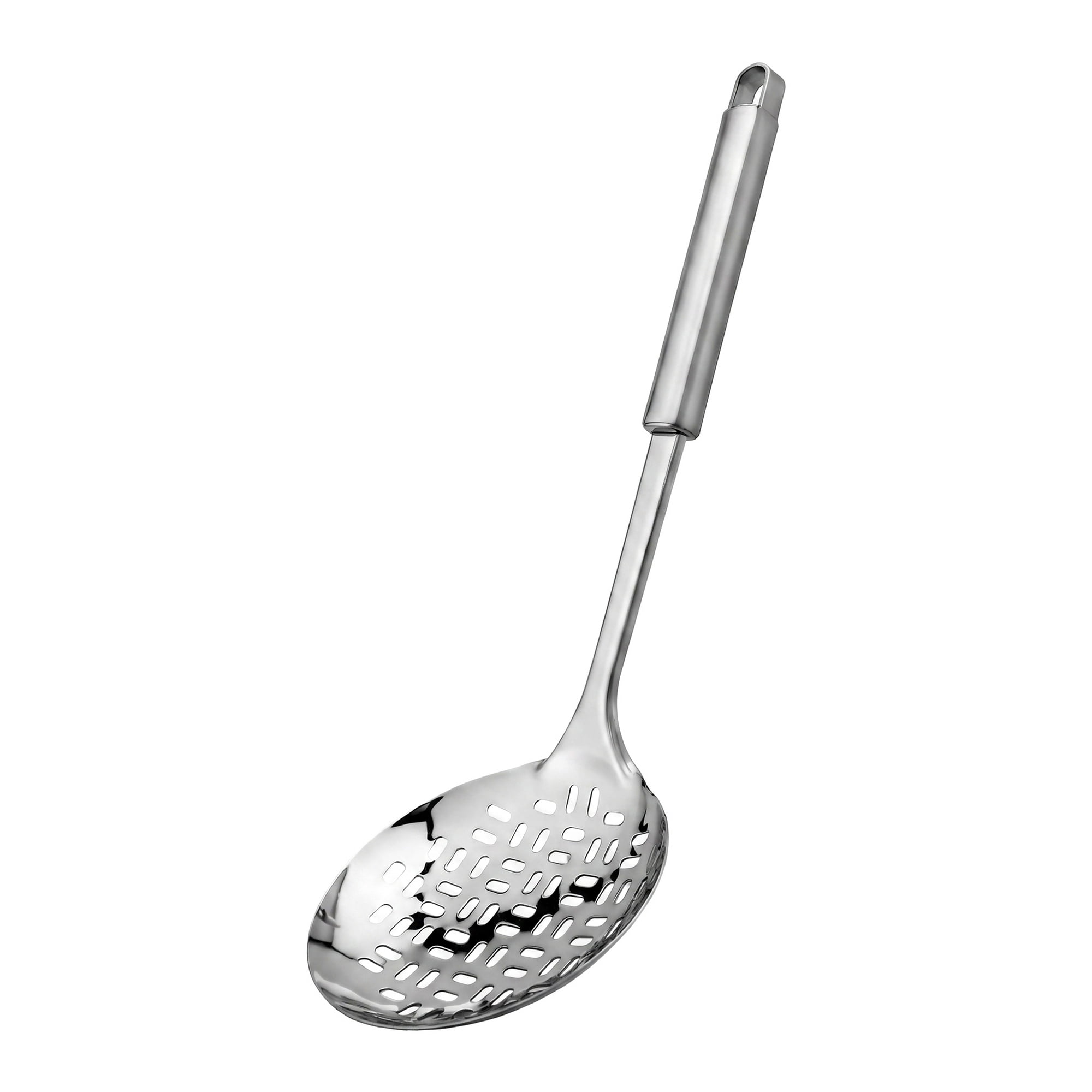 Unique Bargains Stainless Steel Spoon Safe for Non Stick Cookware Slotted spoon 15.9"x4.5"