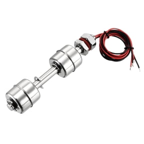 Unique Bargains Stainless Steel Tank Pool Water Level Sensor Vertical Float Switch 34cm Cable